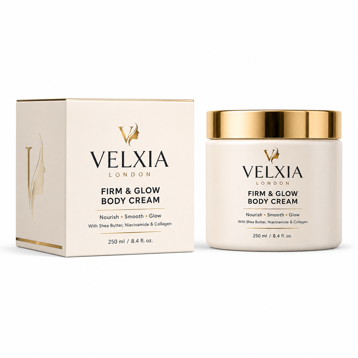 Velxia London Firm & Glow Body Cream