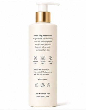 Velxia London Silky Body Lotion