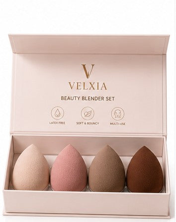 Velxia Beauty Blender Set – 4 Pack